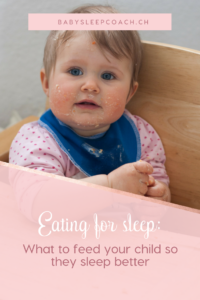 What should your child eat to sleep better? Find out the key nutrients to include in your child's diet to help them sleep better. #childnutrition #babynutrition #feedingbaby #babyfood #babydiet #sleeptips #babysleep #childsleep #sleepcoaching #sleepcoach