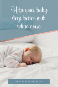 Use these tips to help your baby sleep better using white noise. #sleeptips #babysleep #sleeptraining #whitenoise #babysleepcoach