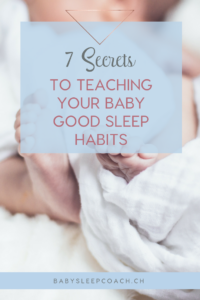 teaching good sleep habits