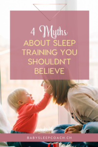 4 myths about sleep training